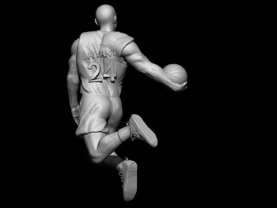 Kobe Model 3D print model_4