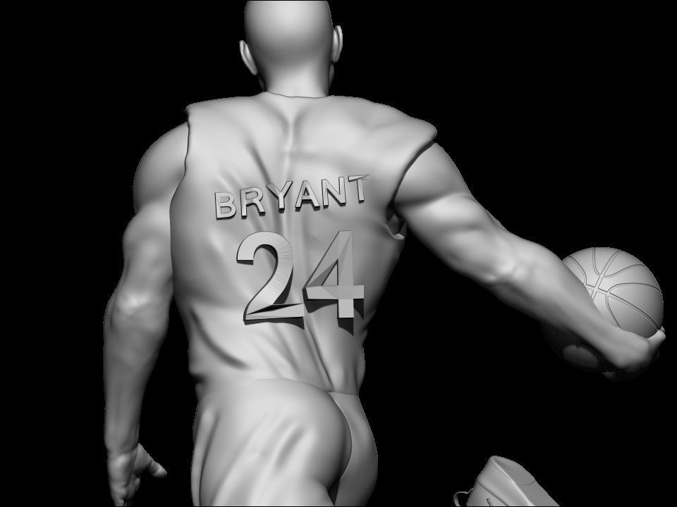 Kobe Model 3D print model_5