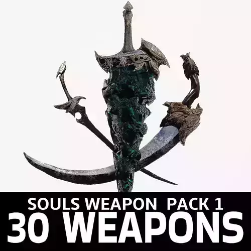 Souls Weapon Pack 1