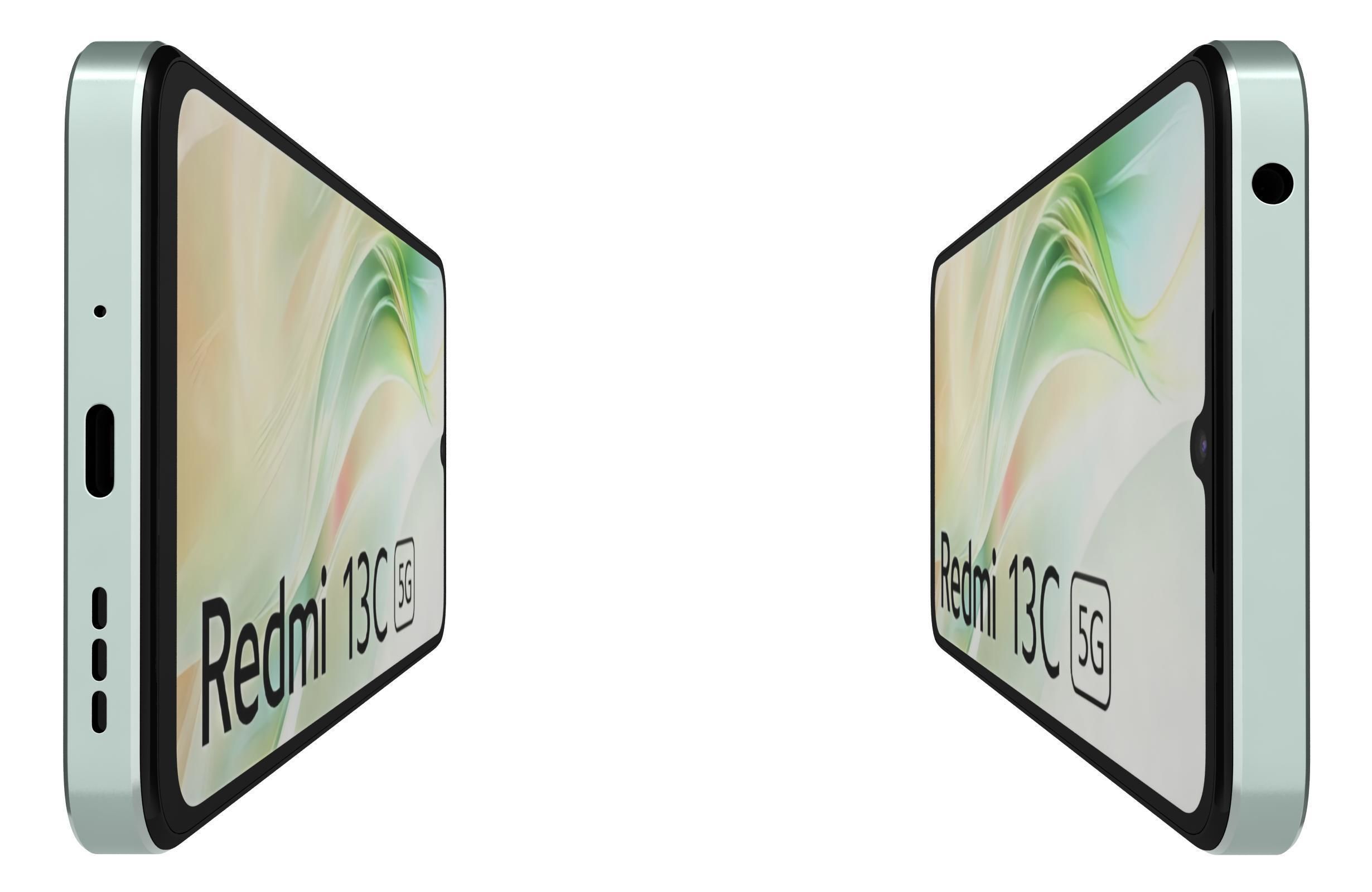 Xiaomi Redmi 13C 5G Green 3D model_7