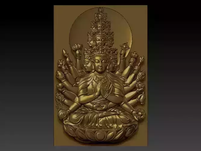 guanyin with nthousands of hands
