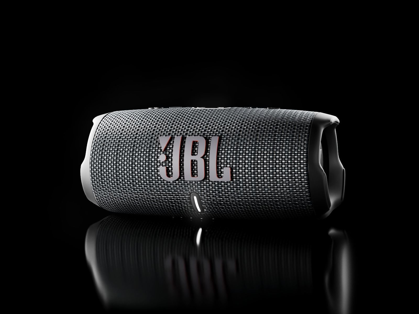 JBL Charge 5 Bluetooth Speaker Low-poly 3D model_2