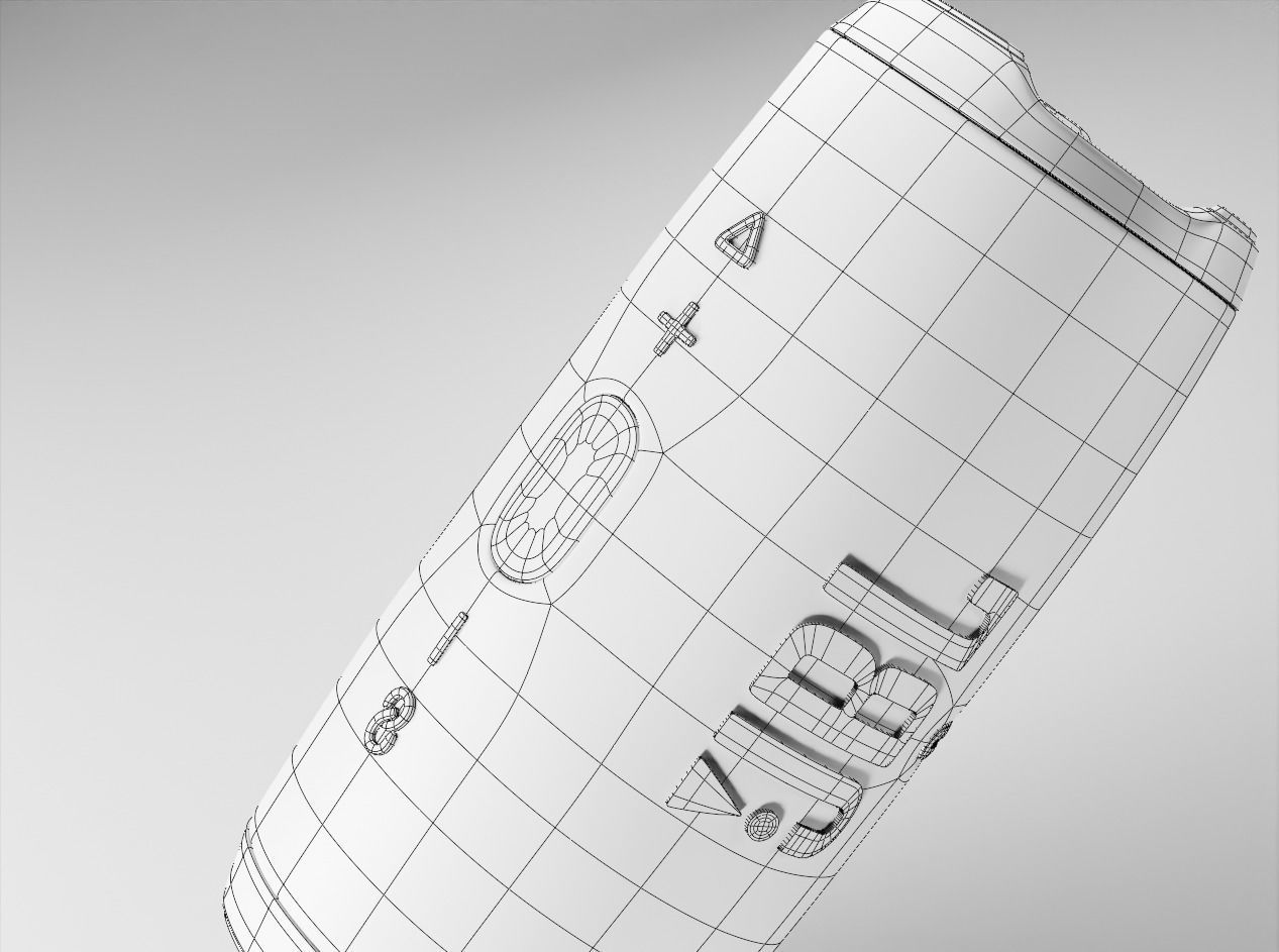 JBL Charge 5 Bluetooth Speaker Low-poly 3D model_17