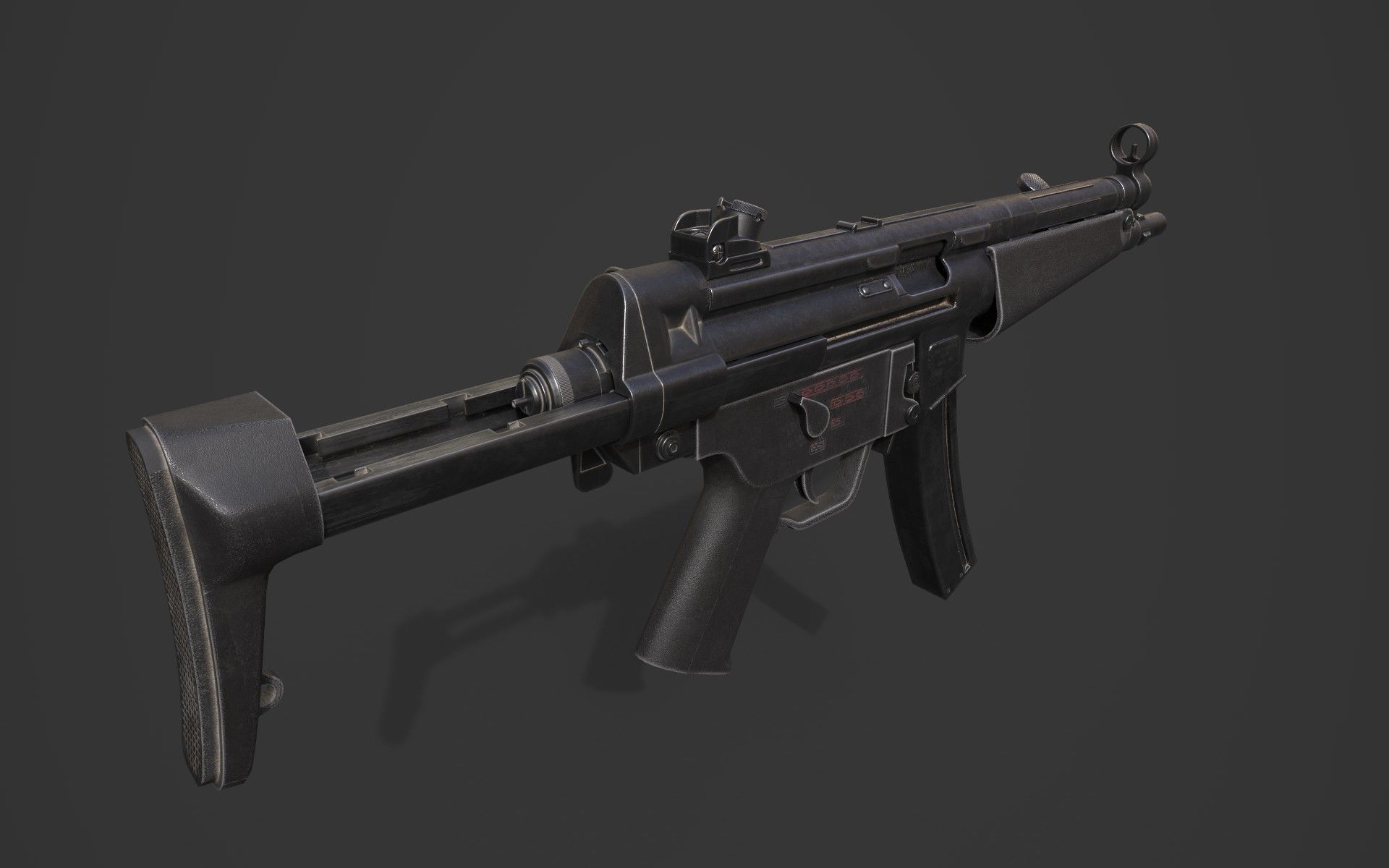HK MP5 3D model_6