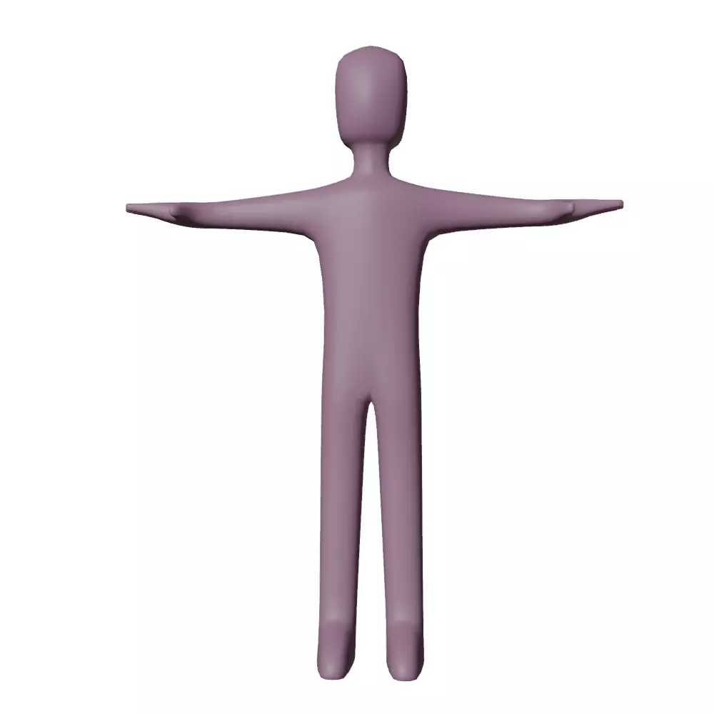 stickman Free 3D model