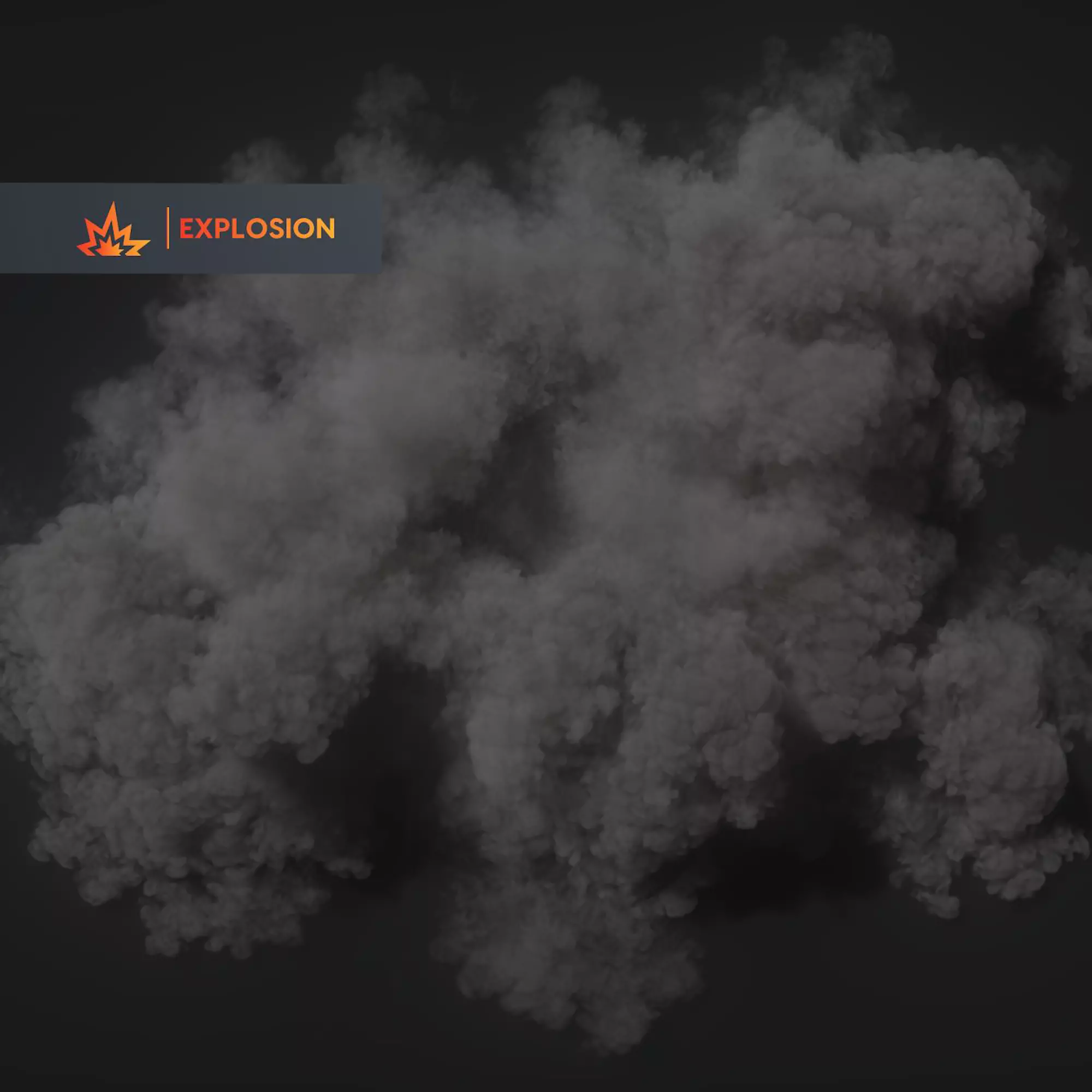 3D Smoke Wave Animation 3D model_0
