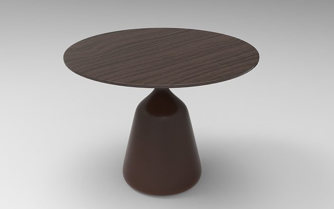 Thas Side Table Low-poly 3D model