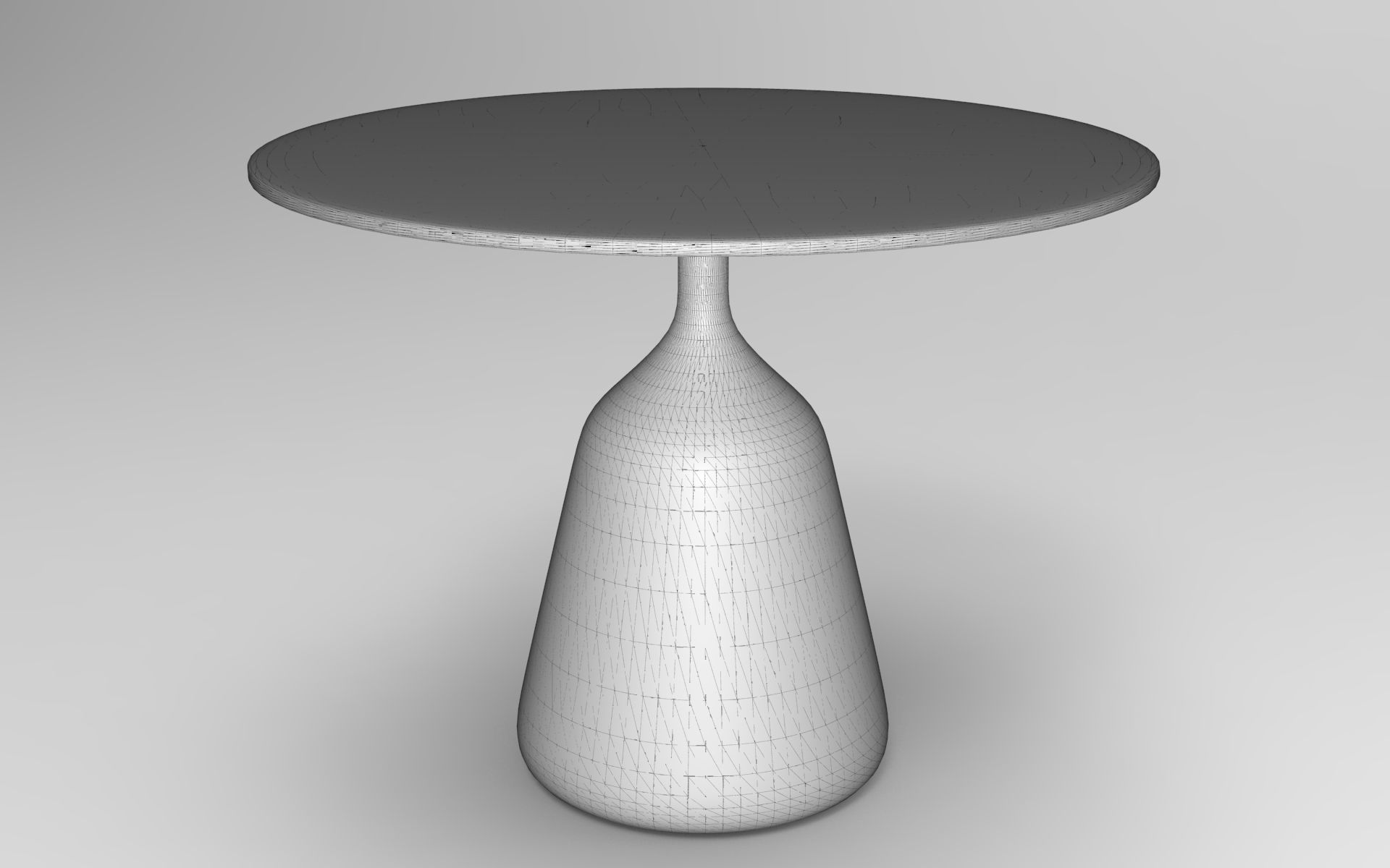 Thas Side Table Low-poly 3D model_5