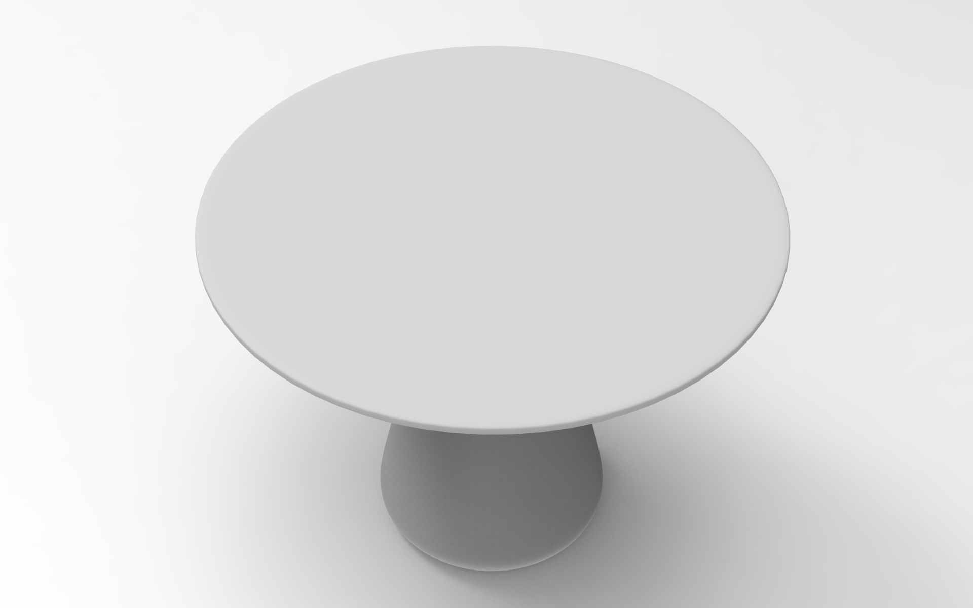 Thas Side Table Low-poly 3D model_8