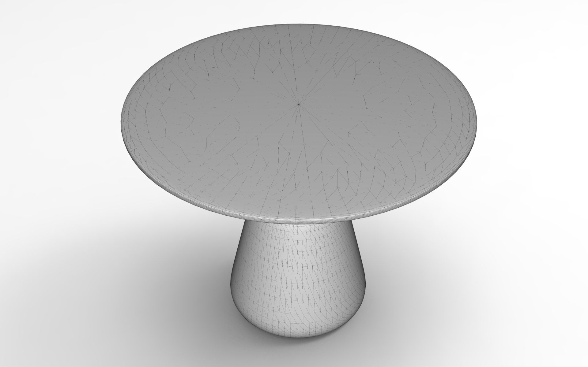 Thas Side Table Low-poly 3D model_6