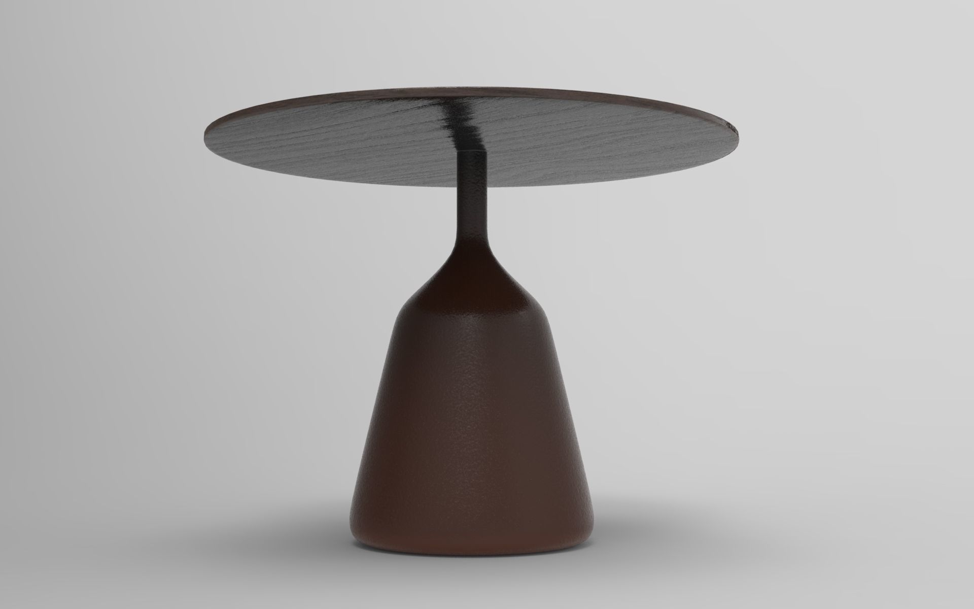 Thas Side Table Low-poly 3D model_1