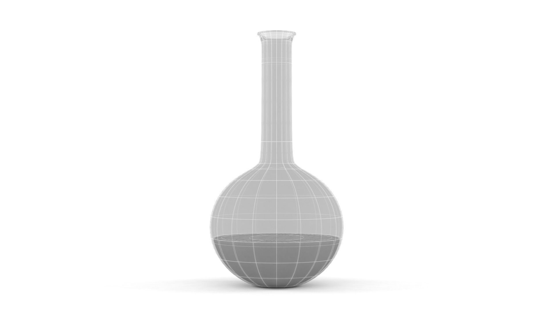 Chemical Flasks 3D model_9