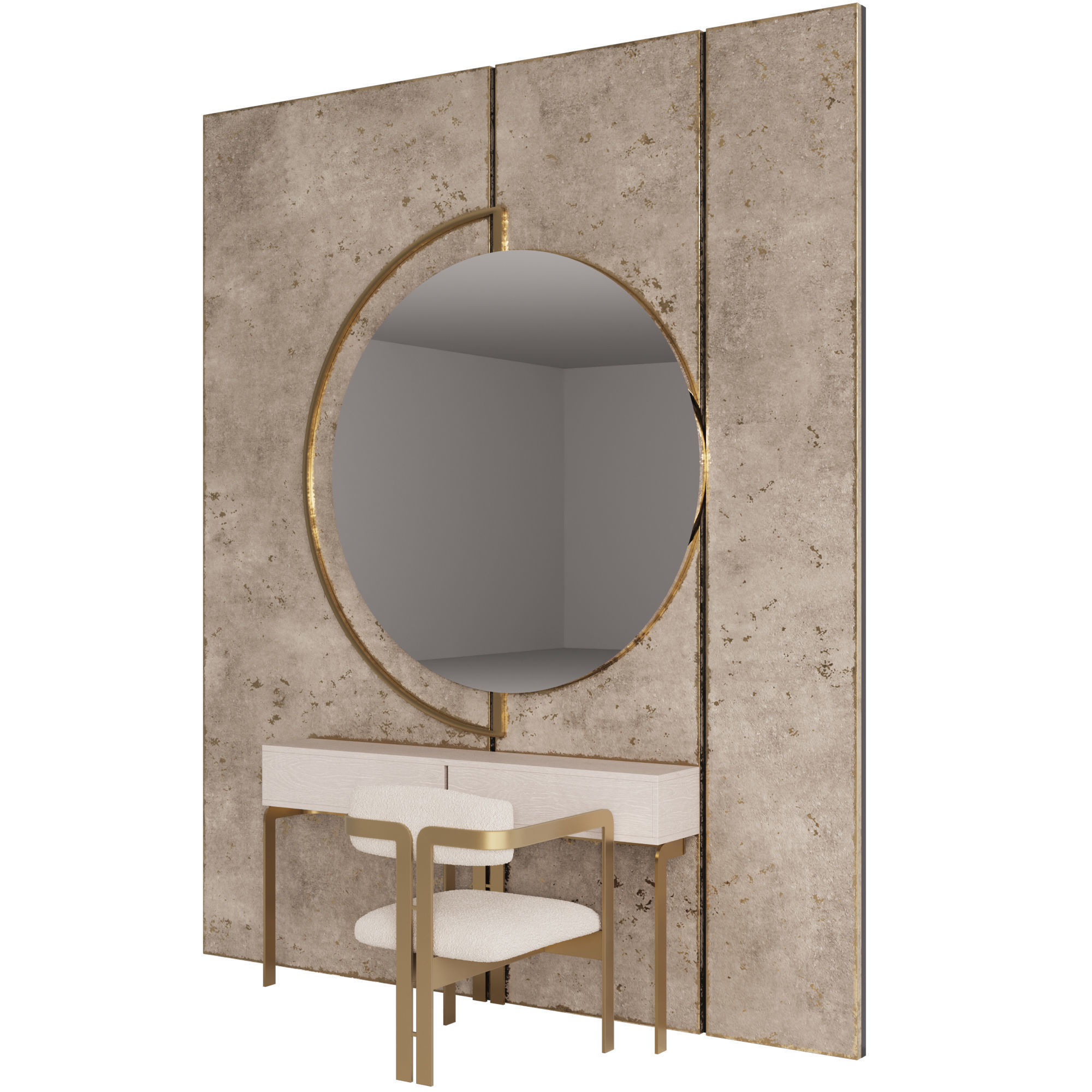 Dressing table 2 3D model_3
