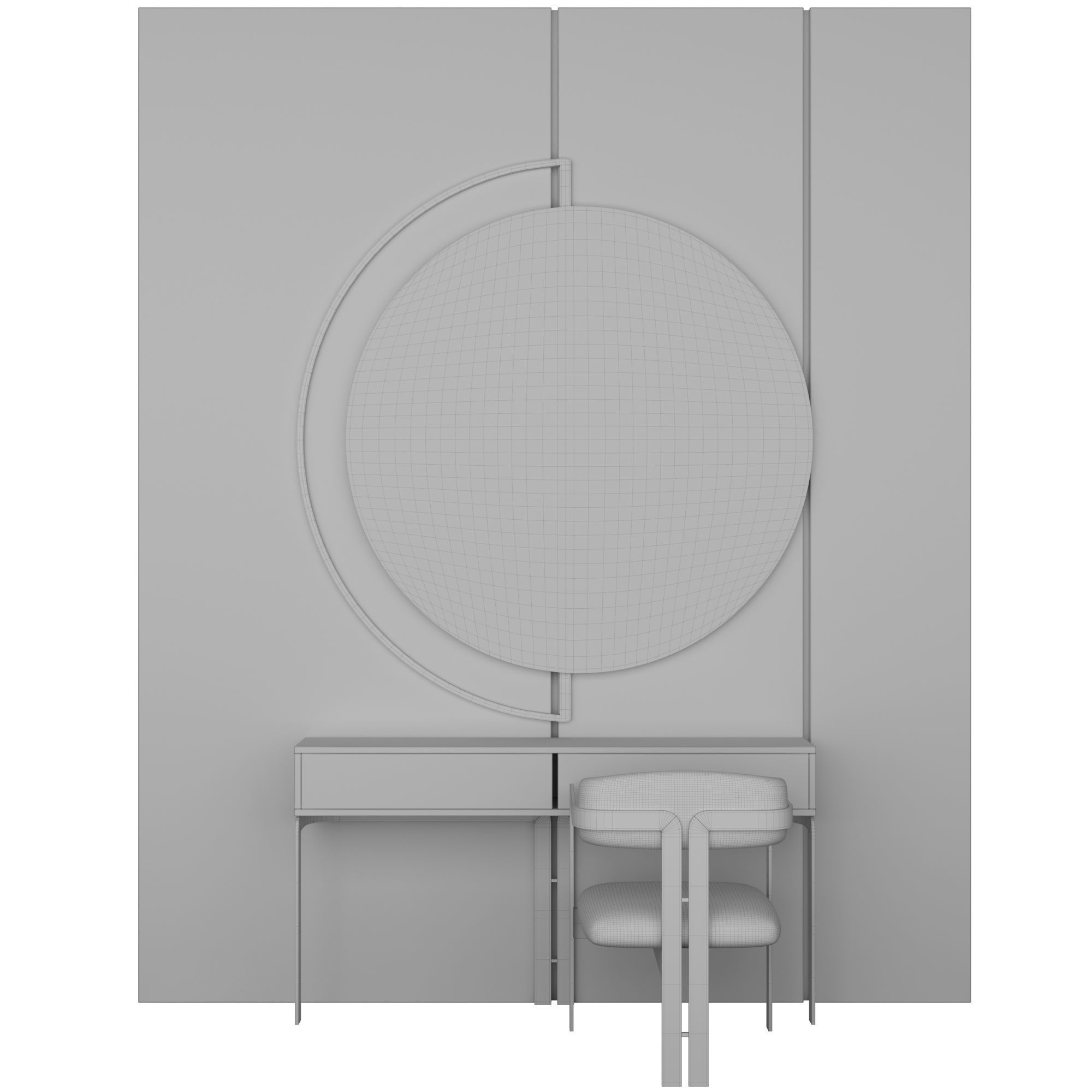 Dressing table 2 3D model_7