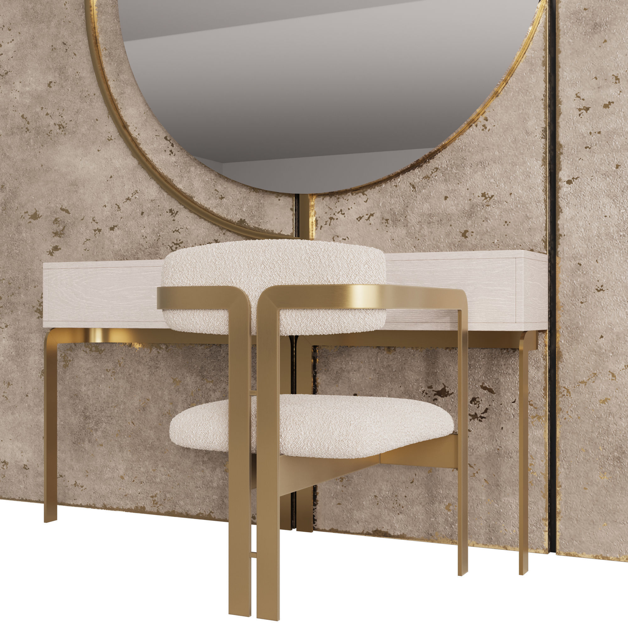 Dressing table 2 3D model_4