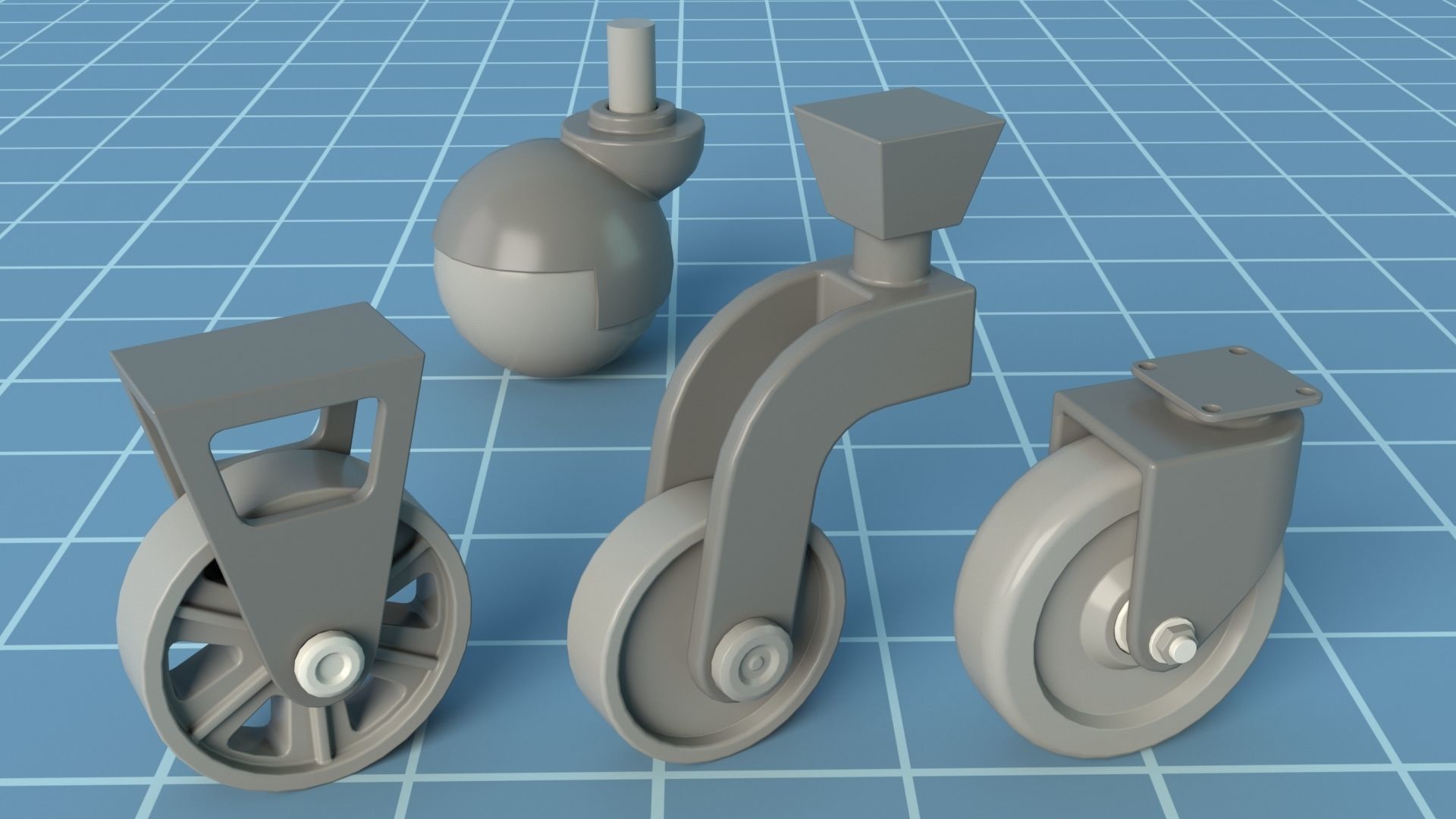 Industrial Kitbash - 12 - 100 pieces 3D model_19