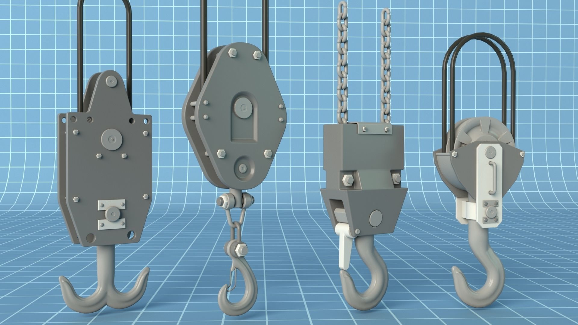 Industrial Kitbash - 12 - 100 pieces 3D model_10