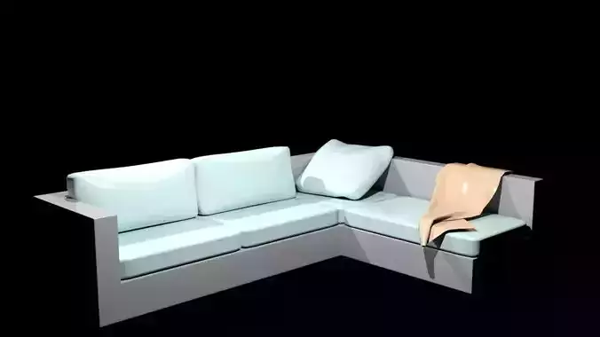 Simple Sofa model 