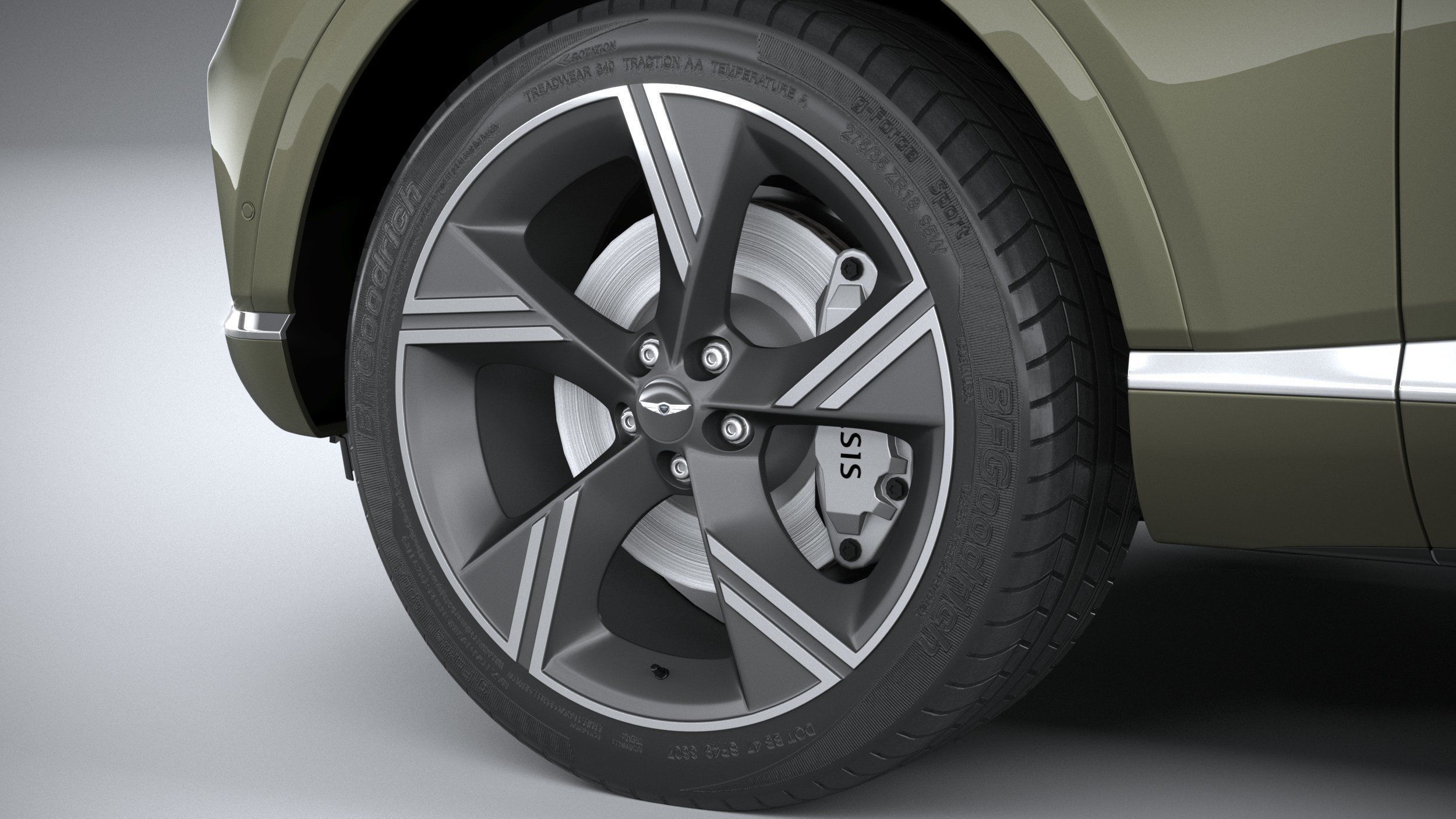 Genesis GV80 2025 3D model_16