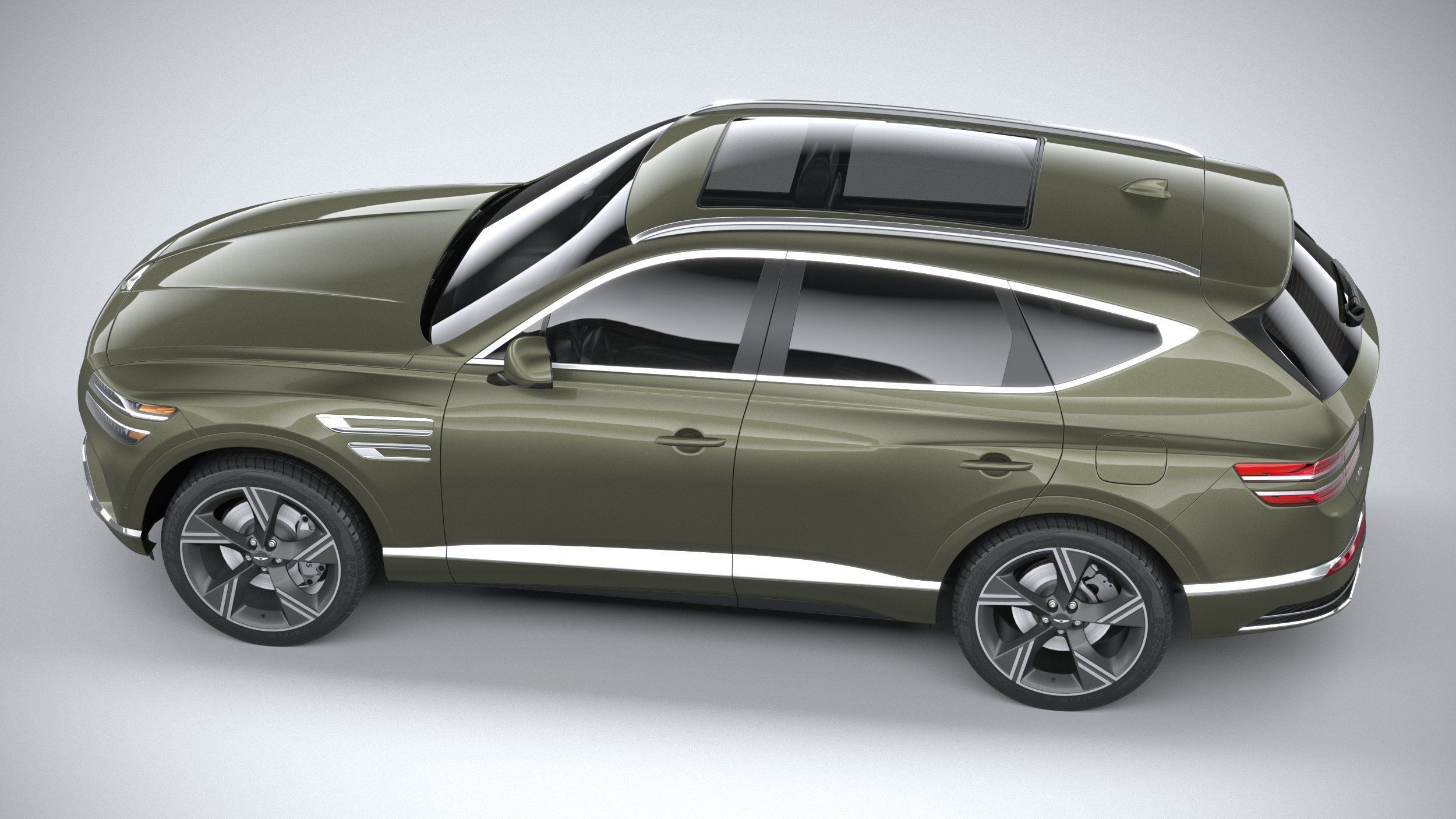Genesis GV80 2025 3D model_9