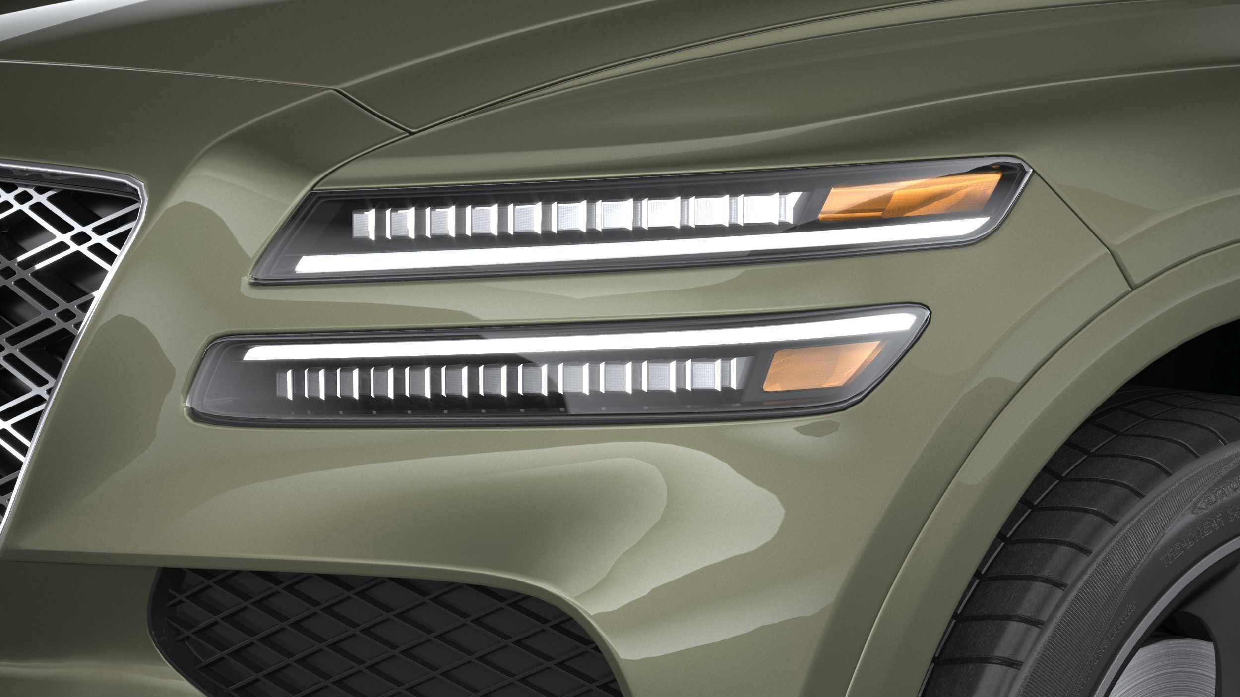 Genesis GV80 2025 3D model_14