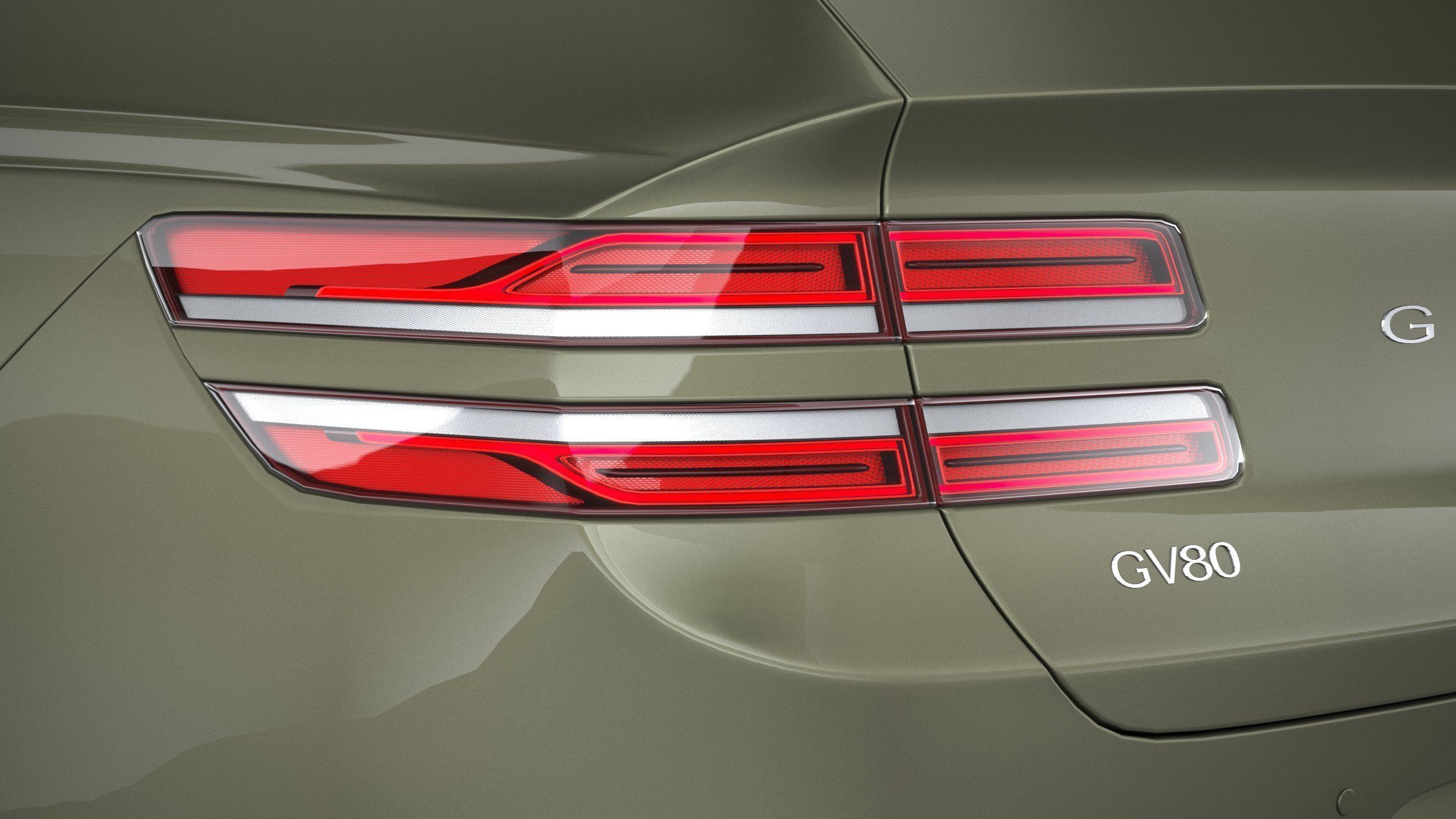 Genesis GV80 2025 3D model_15