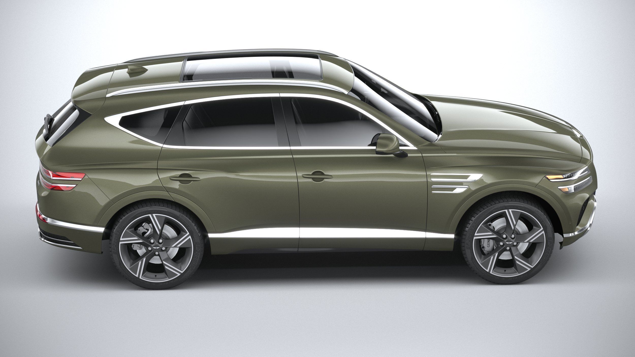 Genesis GV80 2025 3D model_11