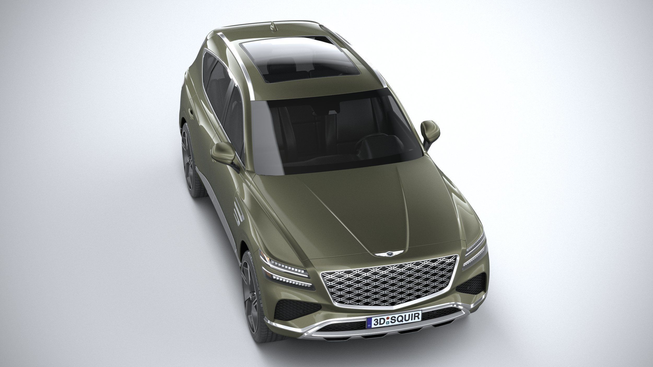 Genesis GV80 2025 3D model_12