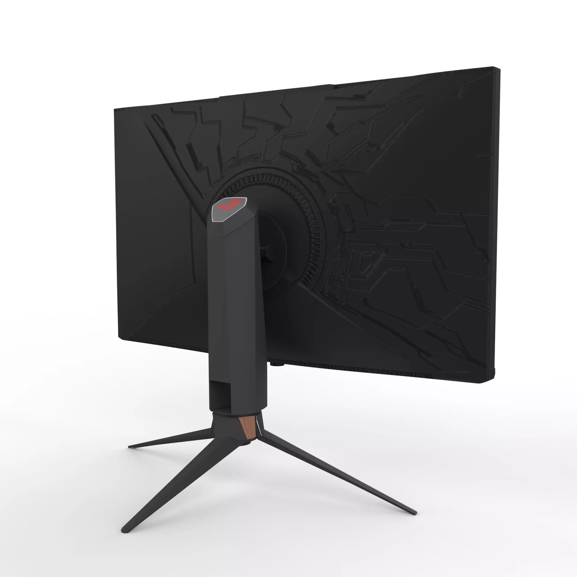 gaming monitor 3D model_0