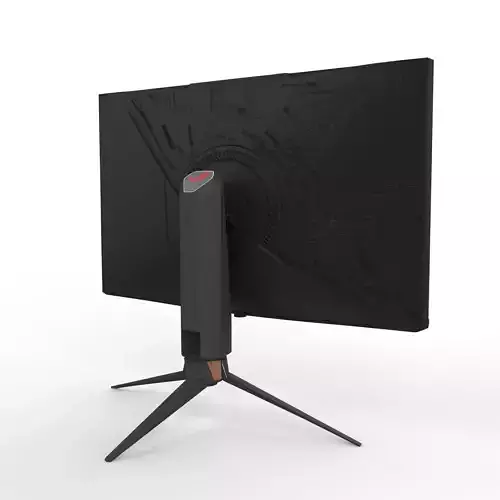 gaming monitor 3D model