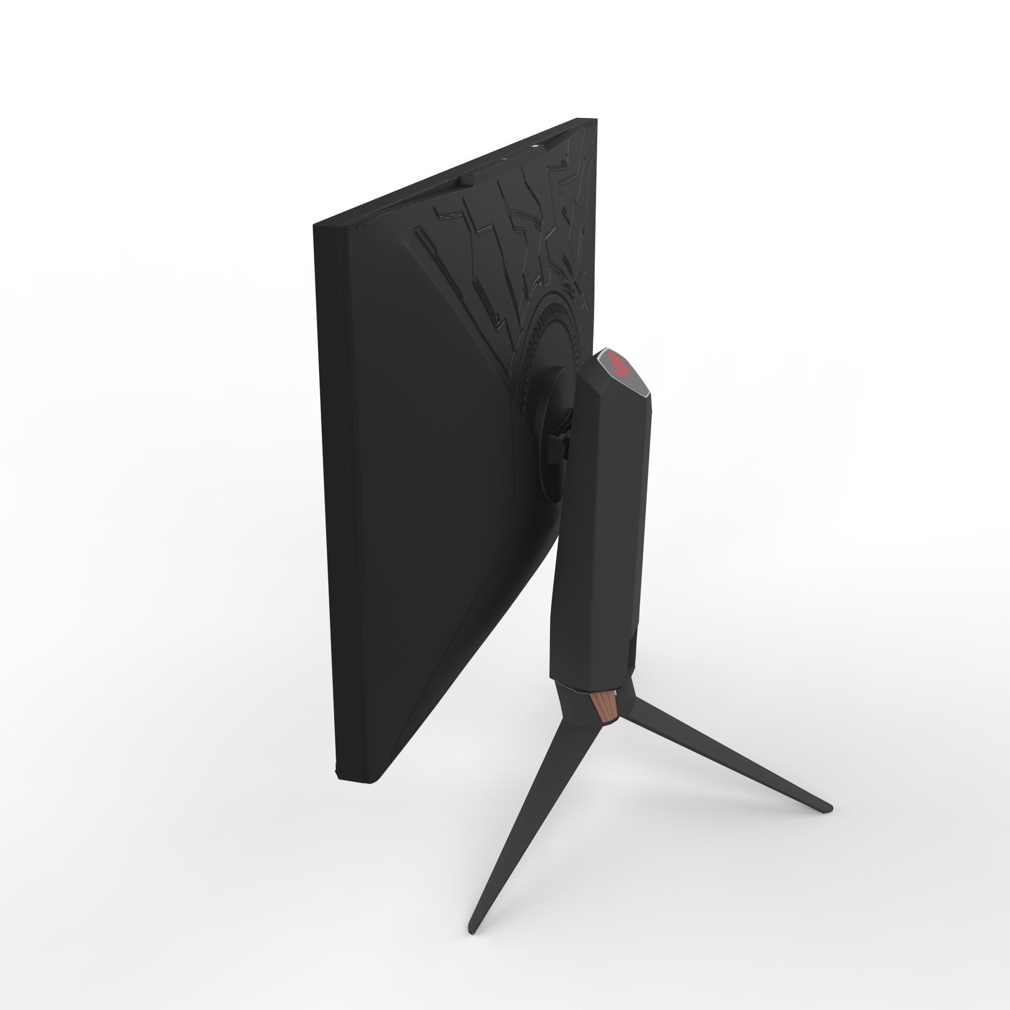 gaming monitor 3D model_3