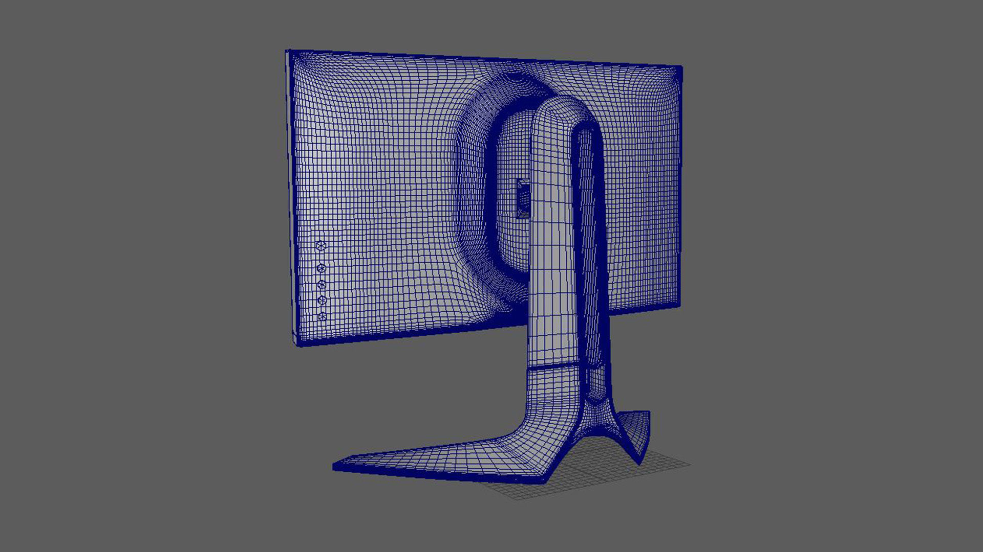 gaming monitor 3D model_6