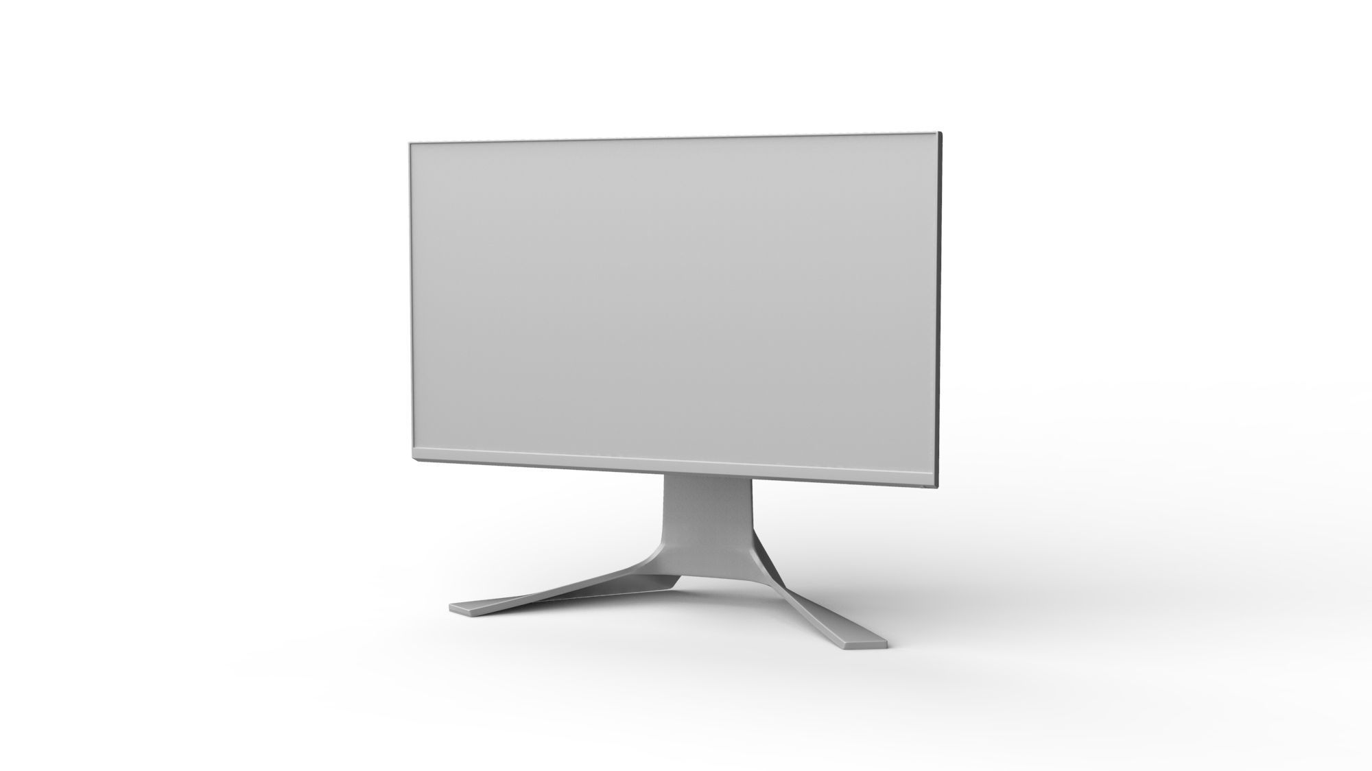gaming monitor 3D model_5