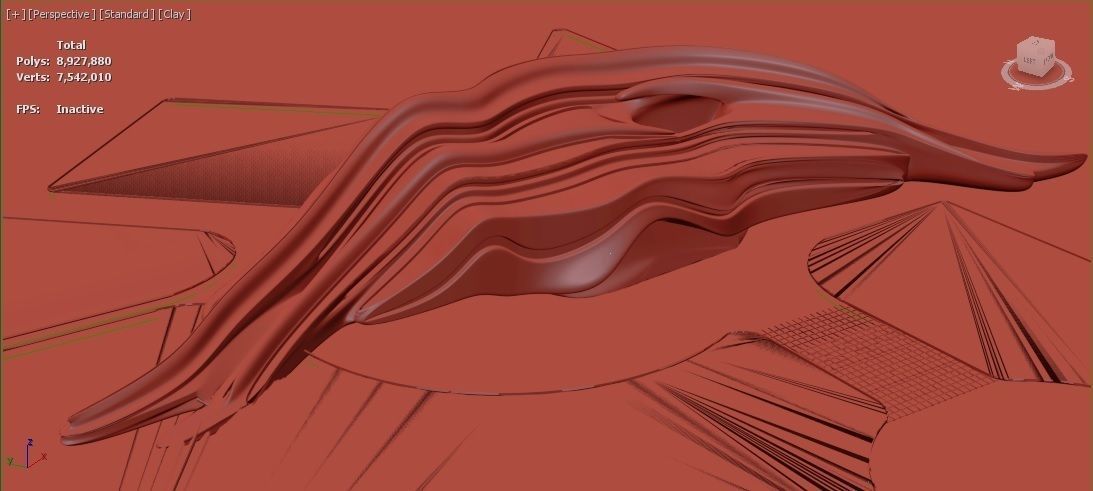 Parametric Building 3D model_4