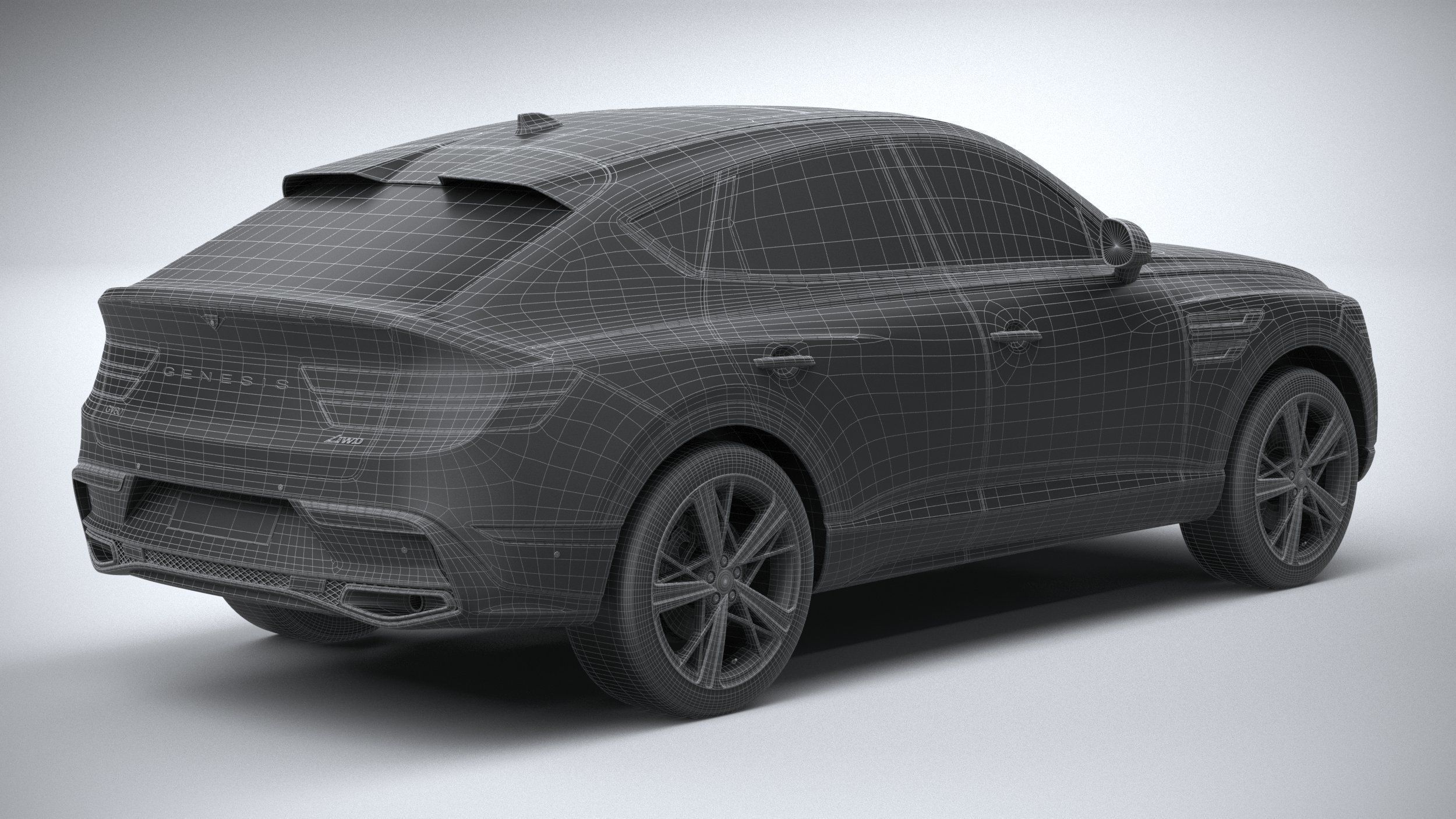 Genesis GV80 Coupe 2025 3D model_29