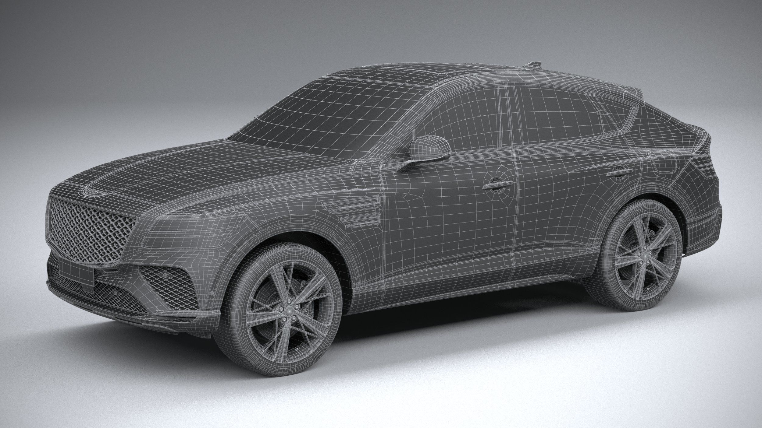 Genesis GV80 Coupe 2025 3D model_28