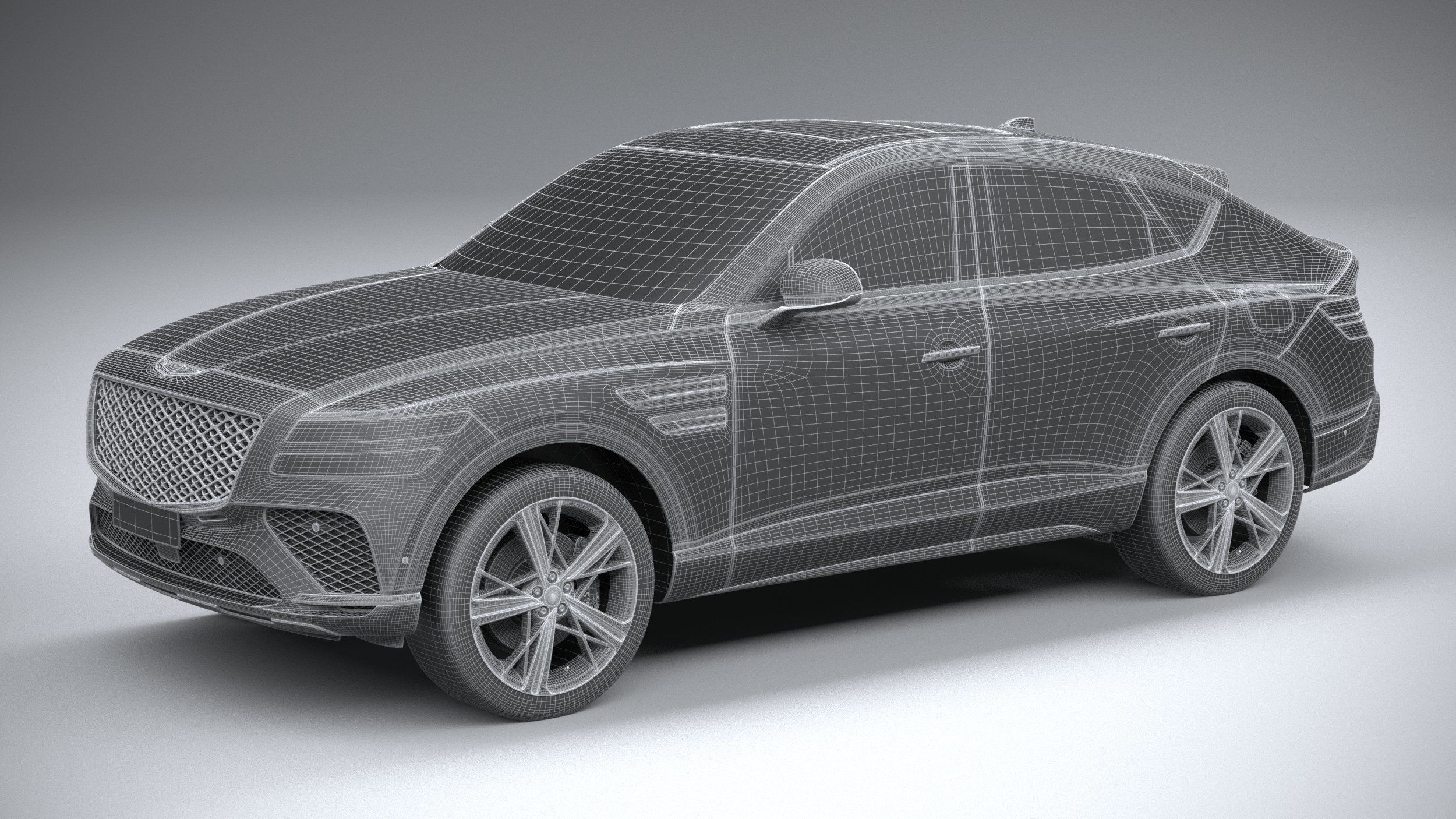 Genesis GV80 Coupe 2025 3D model_26