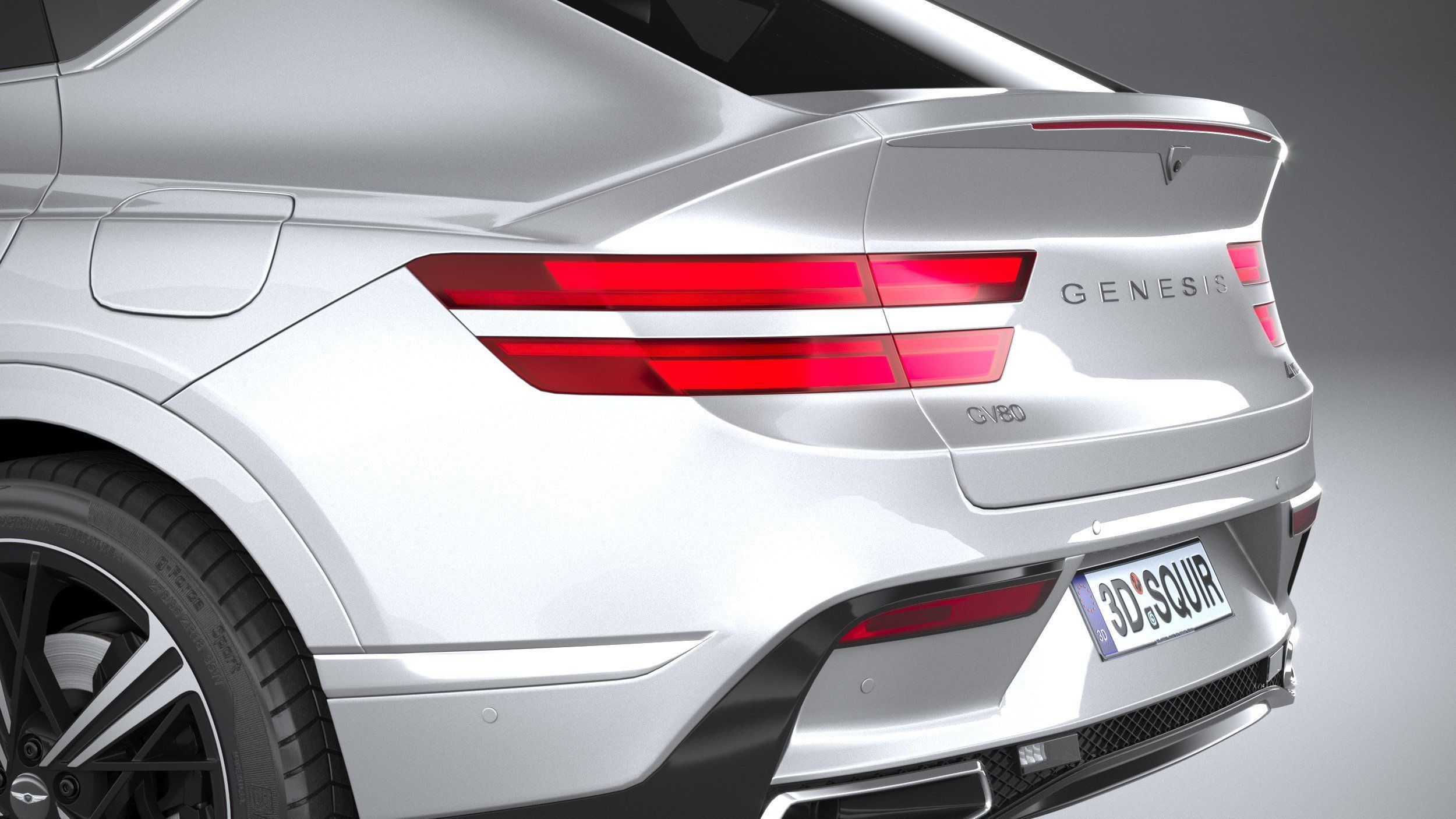 Genesis GV80 Coupe 2025 3D model_6