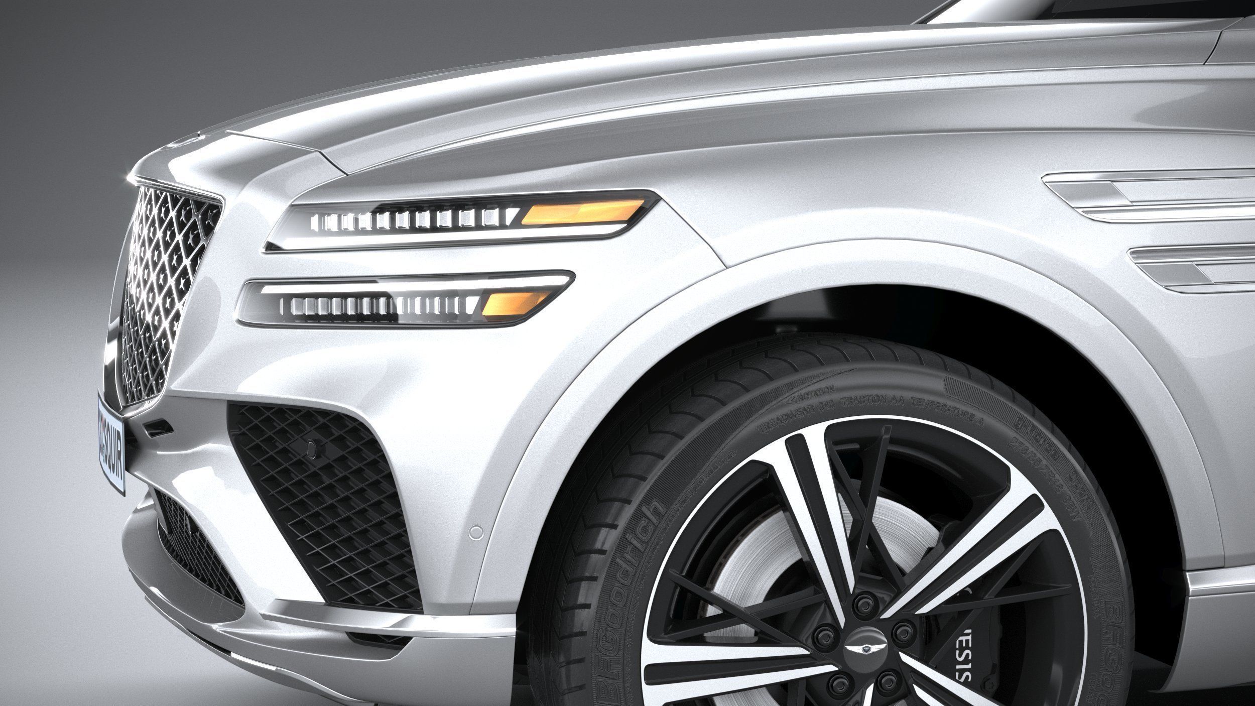 Genesis GV80 Coupe 2025 3D model_3