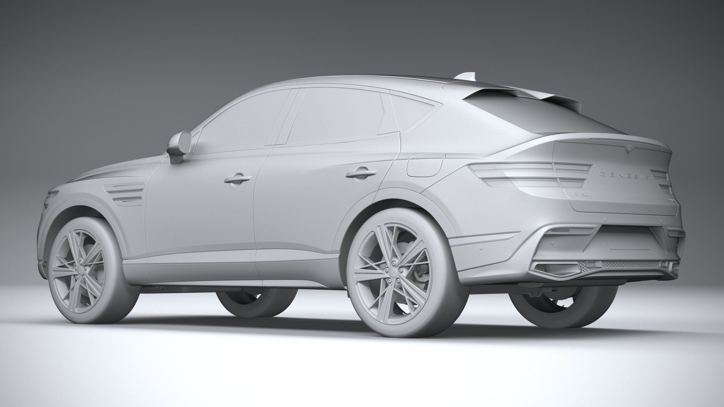 Genesis GV80 Coupe 2025 3D model_21