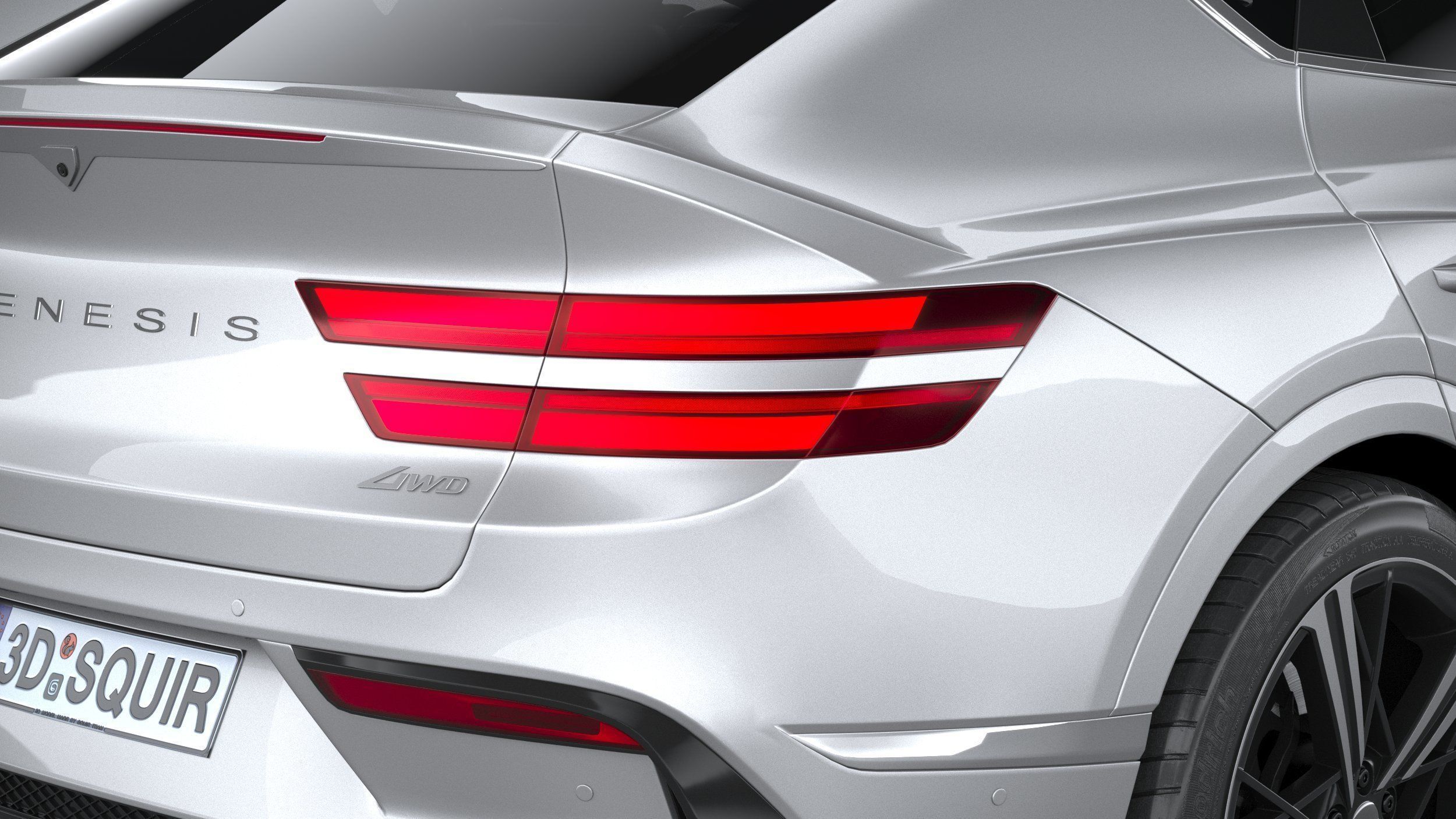 Genesis GV80 Coupe 2025 3D model_18