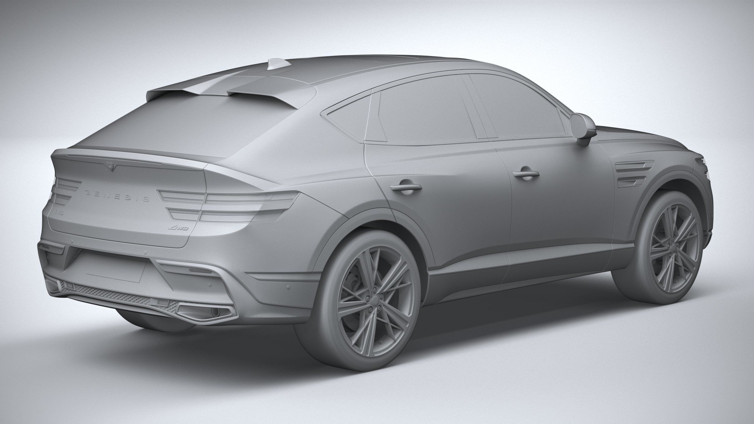Genesis GV80 Coupe 2025 3D model_25