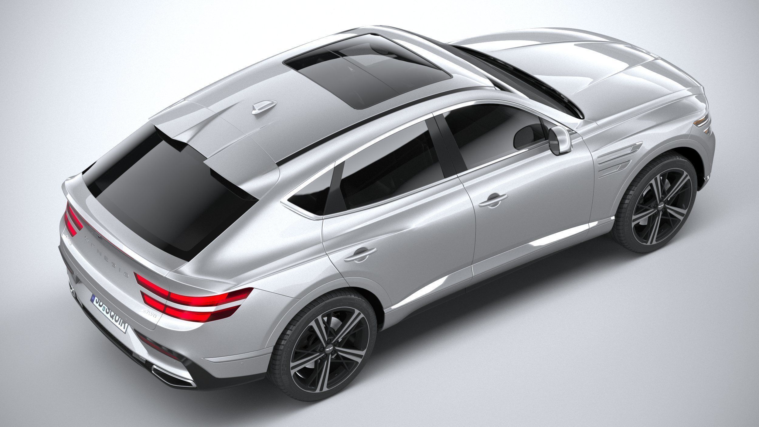 Genesis GV80 Coupe 2025 3D model_10