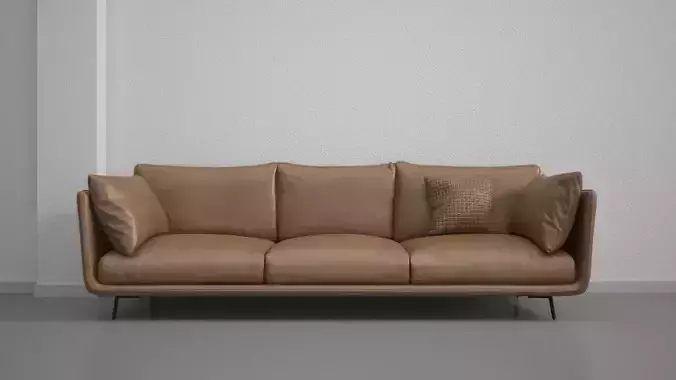 Leather Sofa 