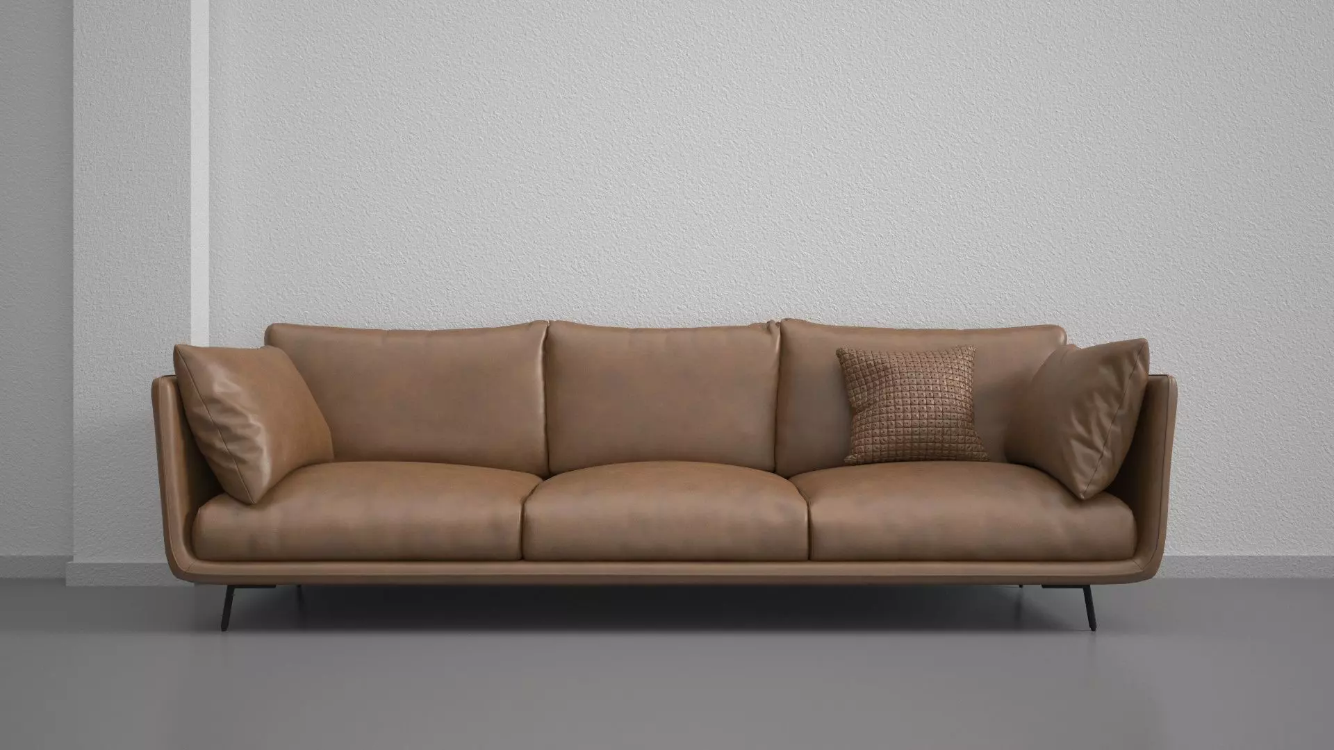 Leather Sofa  3D model_0