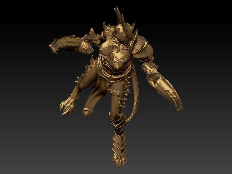 CRAB WARRIOR 3D print model_5