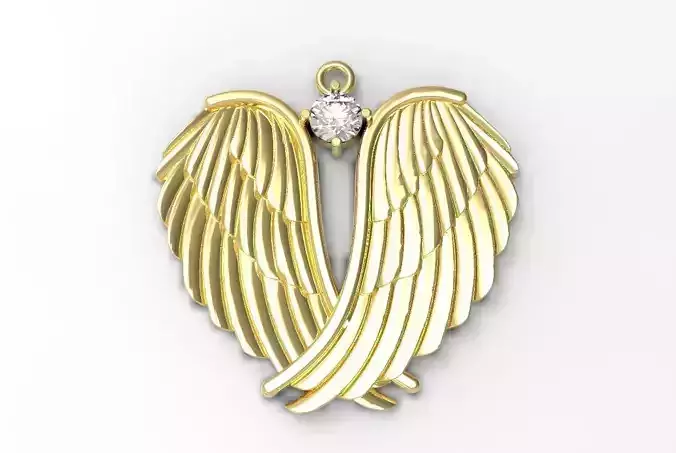 angel heart wings