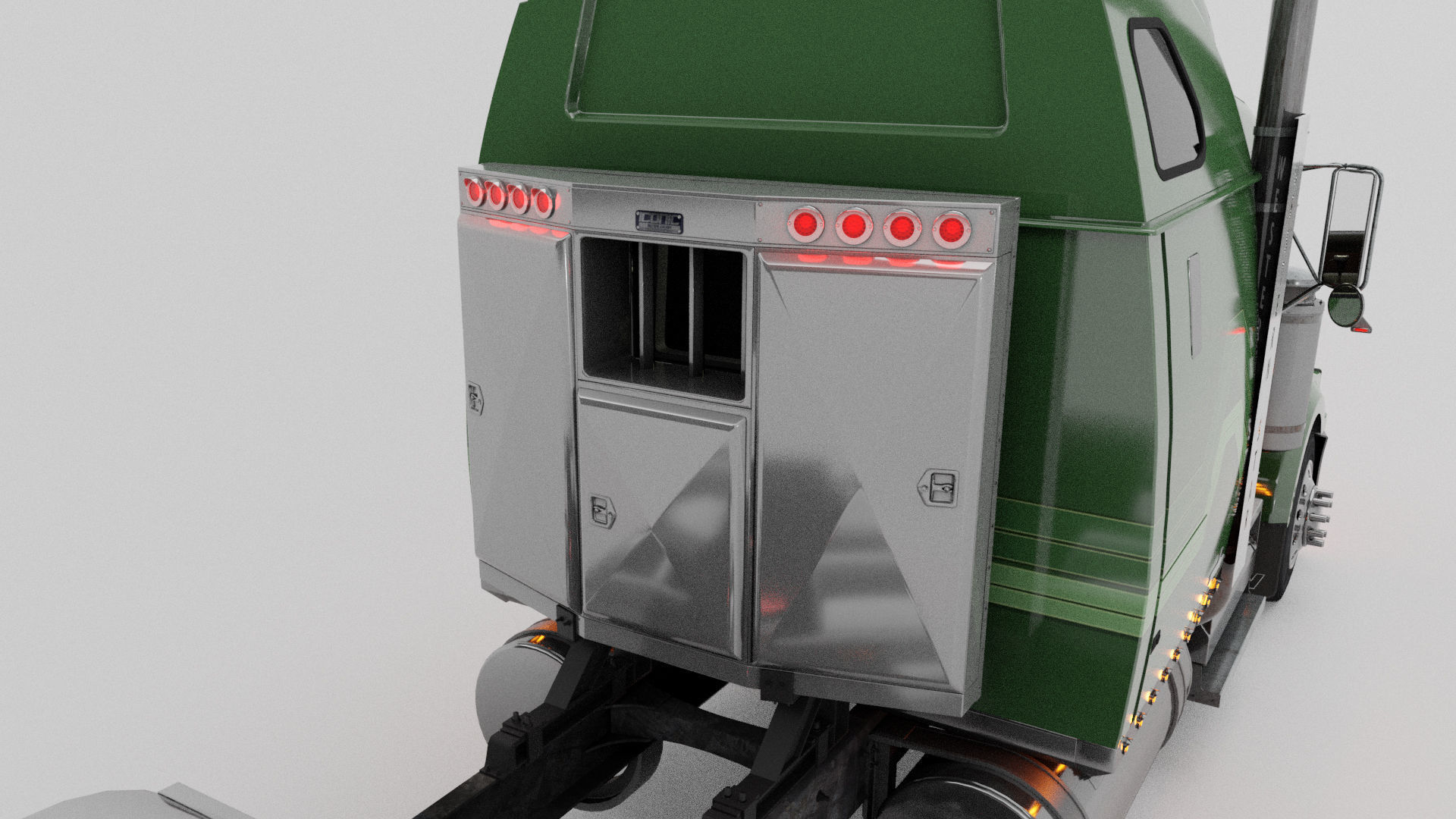 Western Star 4900 EX Semi Truck 3D model_6
