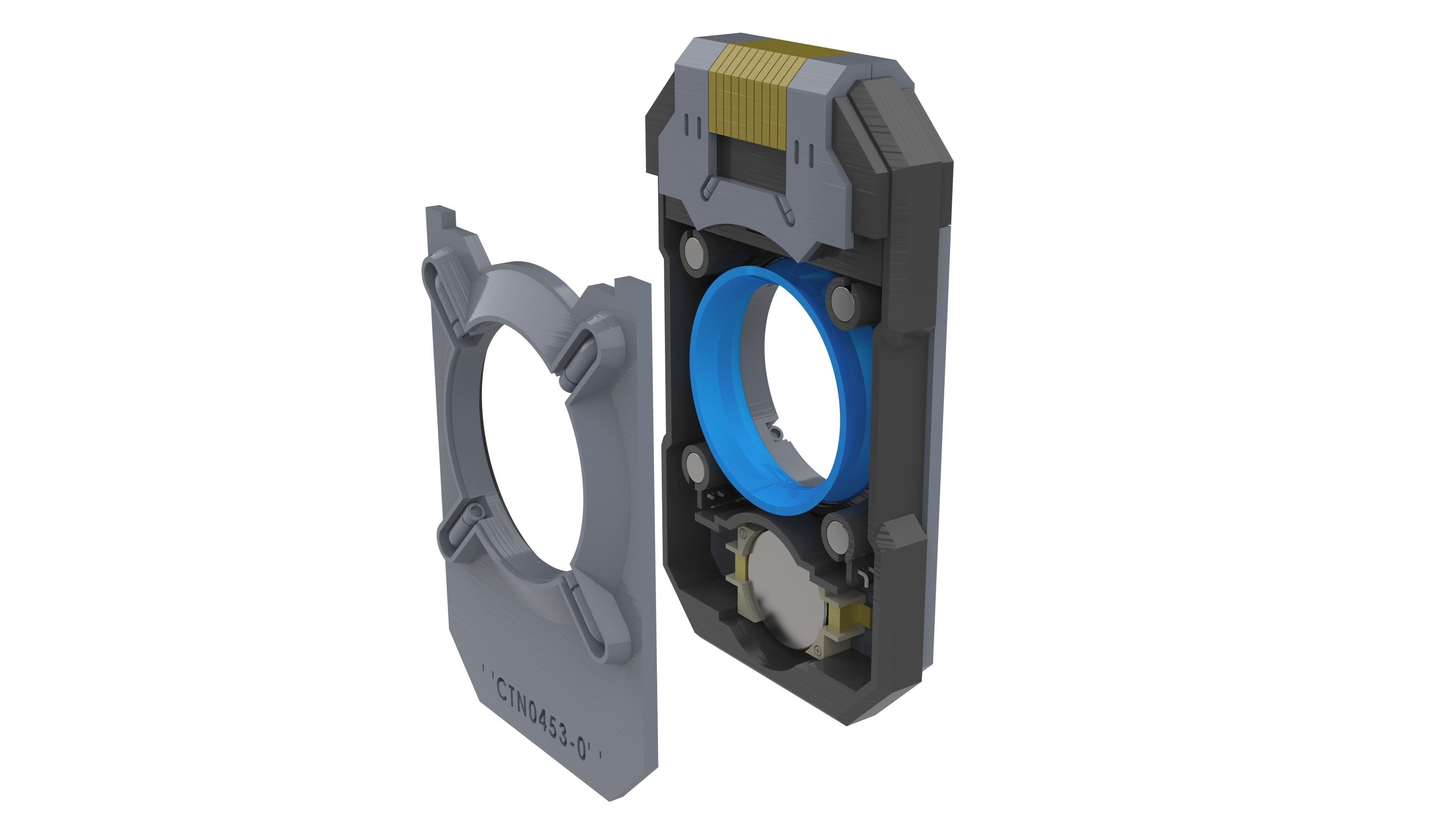 Data Chip - Halo Infinite - Printable - STL files - Personal Use 3D print model_9