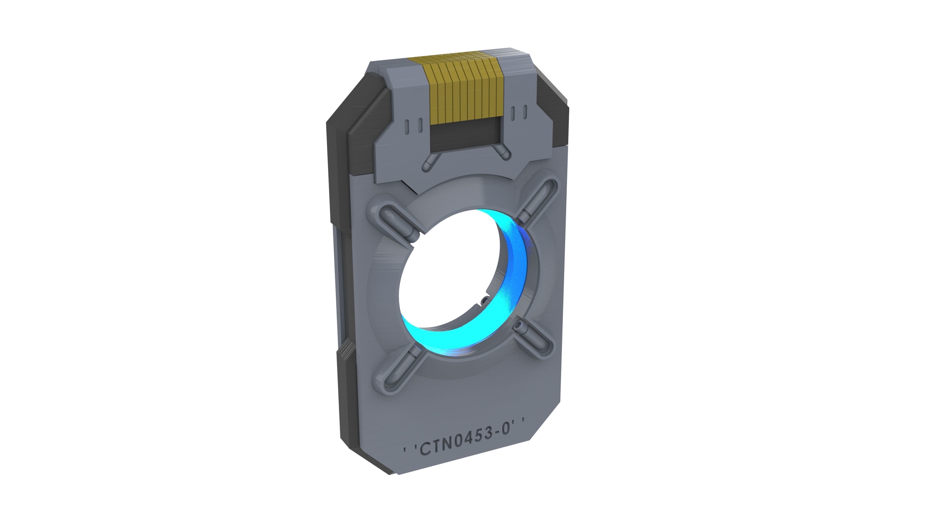 Data Chip - Halo Infinite - Printable - STL files - Personal Use 3D print model_2